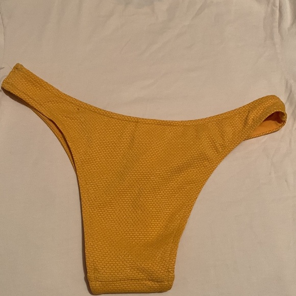 Seafolly Stardust V Front High Cut Rio Saffron bikini bottom new without tag - Picture 10 of 12